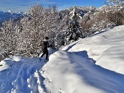 Monte Suchello (1541 m) da Costa Serina il 20 gennaio 2023  - FOTOGALLERY